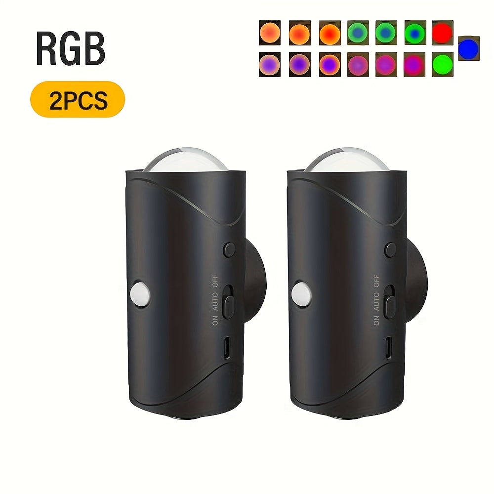 NNETM LED Wall Sconce Motion Sensor Night Light (2pcs)