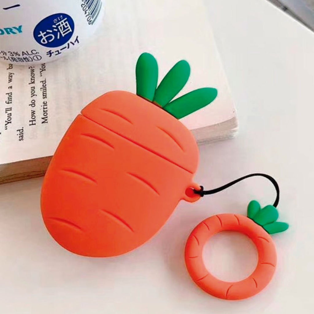 Funky Carrot  Protective Silicone Case for Airpods Pro - Cut & Durable